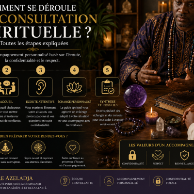 Comment se déroule une consultation spirituelle ? Toutes les étapes expliquées